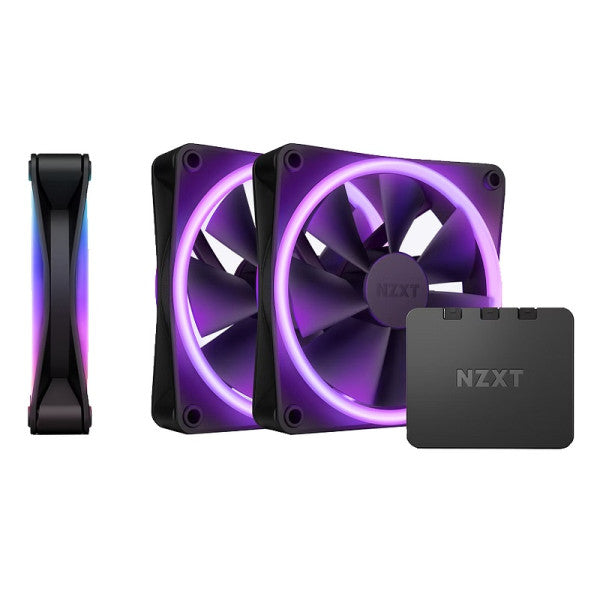 NZXT F120 RGB Duo Triple Pack Black NZXT F120 RGB Duo Triple Pack Black